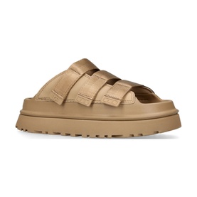 GoldenGlow Slide Sandals