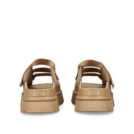 GoldenGlow Slide Sandals