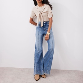 Tailored Flared Jeans