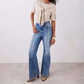 Tailored Flared Jeans