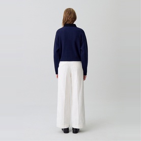 Knitted Polo Cardigan