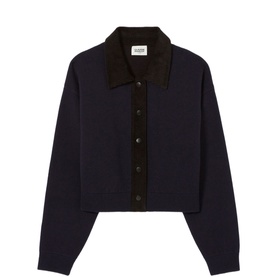 Knitted Polo Cardigan