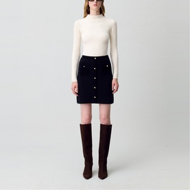 Knitted Mini Skirt