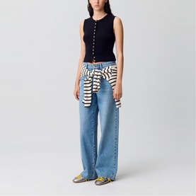 Button-Down Knitted Vest
