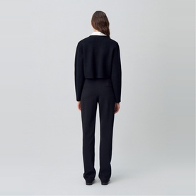 High-Rise Cigarette Trousers