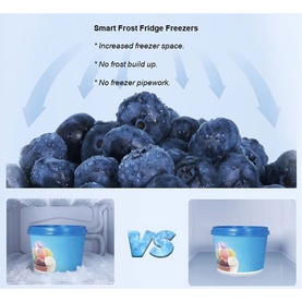 54x144cm 153/52L Fridge Freezer SmartFrost