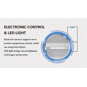 54x144cm 153/52L Fridge Freezer SmartFrost