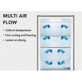 54x170cm 161/70L Fridge Freezer FrostFree