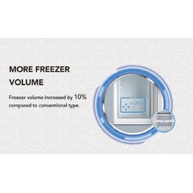 54x144 cm 153/52L Fridge Freezer SmartFrost