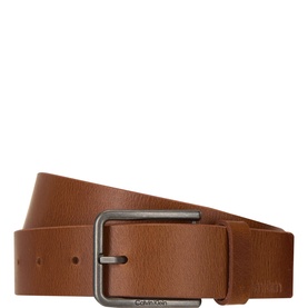 Warmth Logo Leather Belt