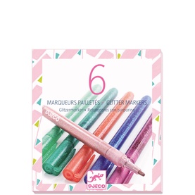 Glitter Markers Set