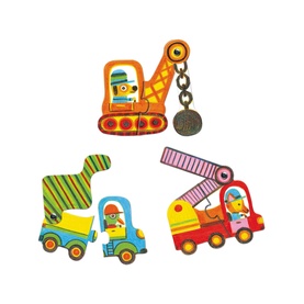 Articulo V&eacute;hicles 6-Piece Puzzle