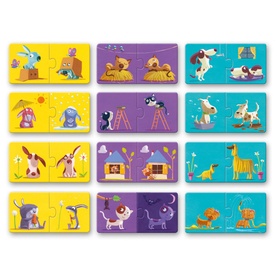 Opposites Educational Puzzle