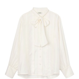 Ambra Lavalli&egrave;re Silk Shirt