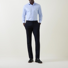 Pinstripe Poplin Formal Shirt
