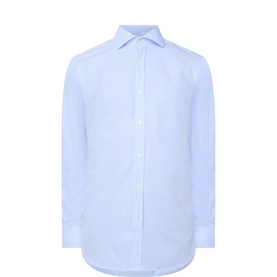 Pinstripe Poplin Formal Shirt