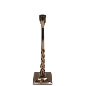 Twisted Tapered Stem Candlestick Large
