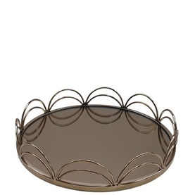 Tray Mirror Round Small