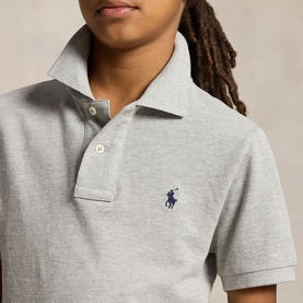 The Iconic Mesh Polo Shirt 6-12 Years