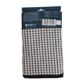 Poli-Dri Black Cotton Waist Apron