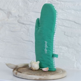 Poli-Dri Green Quilted Cotton Gauntlet