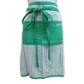 Poli-Dri Green Cotton Waist Apron
