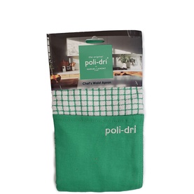 Poli-Dri Green Cotton Waist Apron