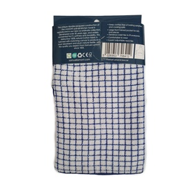 Poli-Dri Blue Cotton Bib Apron