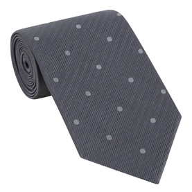 Tonal Polka Dot Silk Tie
