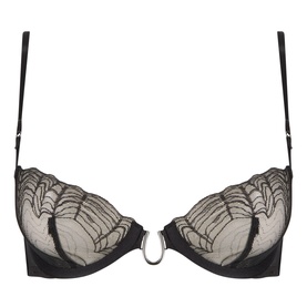 Geometric Lace Underwired Bra