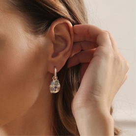 Stone Drop Earrings