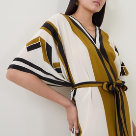 Frequence Belted Kaftan