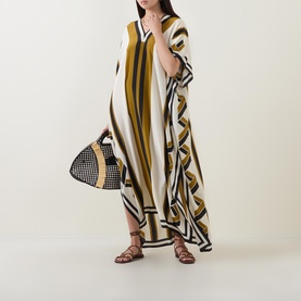 Frequence Belted Kaftan