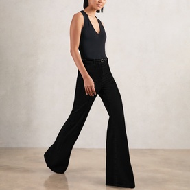 Sakura High-Rise Flared Jeans
