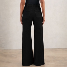 Sakura High-Rise Flared Jeans