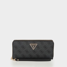Laurel II Logo Zip-Around Large Wallet