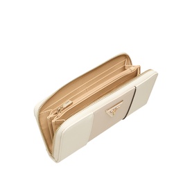 Laurel II Logo Zip-Around Maxi Wallet
