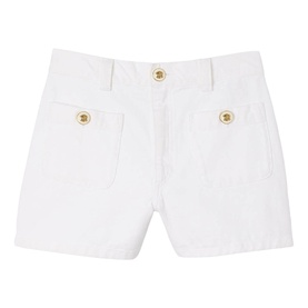 Patch Pocket Denim Shorts
