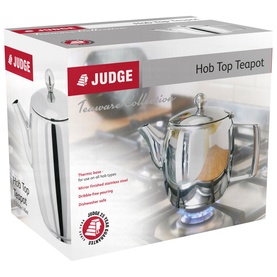 Traditional Hob Top Six-Cup Teapot 1.3L