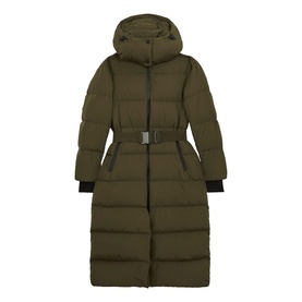Colette Belted Longline Puffer Coat