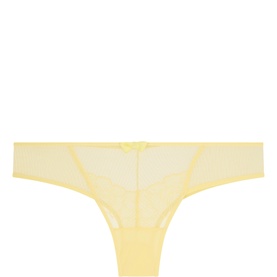 Intuition Embroidered Thong