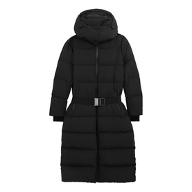 Colette Belted Longline Puffer Coat