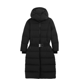Colette Belted Longline Puffer Coat