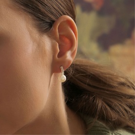 Pearl Stud Earrings