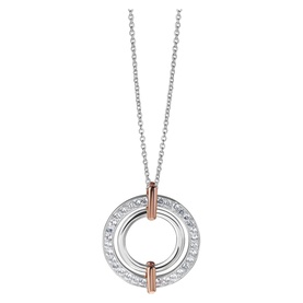 Ti Amo Circular Pendant Necklace