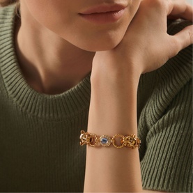 Tigers Head Crystal Stone Bracelet