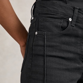 Heather Wide-Leg Jeans