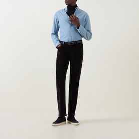 Mid-Rise Straight Leg Jeans