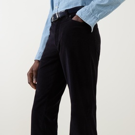 Mid-Rise Straight Leg Jeans