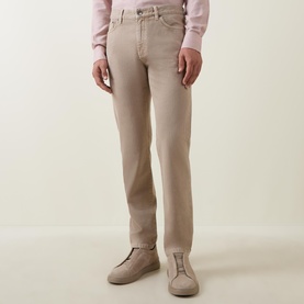 Mid-Rise Straight Leg Jeans